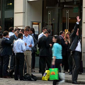 Londyn. Relaks po pracy przy The Monument